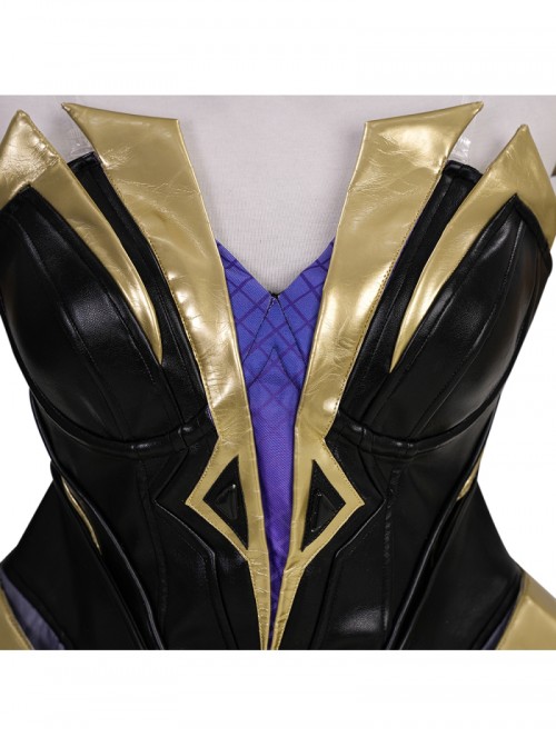 Marvel Rivals Dagger Twin Dance Partner Halloween Cosplay Costume Set Without Shoes