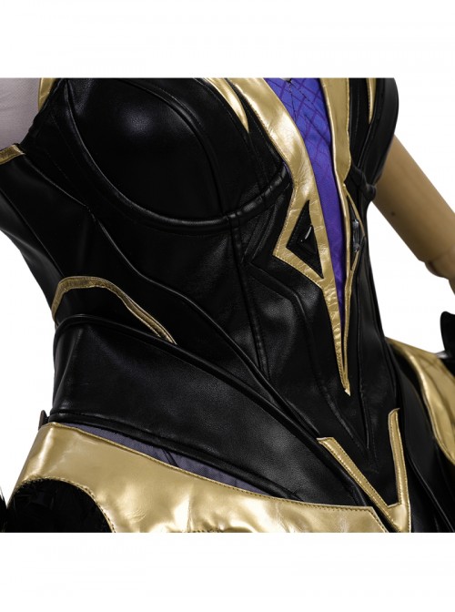 Marvel Rivals Dagger Twin Dance Partner Halloween Cosplay Costume Set Without Shoes