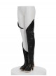 Marvel Rivals Dagger Twin Dance Partner Halloween Cosplay Accessories Black High Heel Shoes