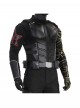Movie Thunderbolts Winter Soldier Bucky New Avengers Battle Suit Halloween Cosplay Costume Set Without Shoes