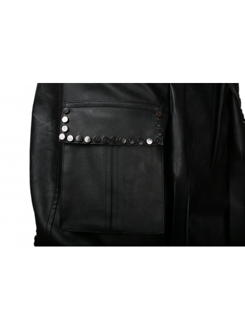Final Fantasy XV Noctis Lucis Caelum Halloween Cosplay Costume Black Trousers