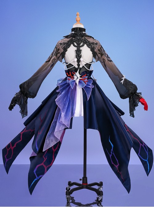 Game Honkai Star Rail Helektra Halloween Cosplay Costume Set