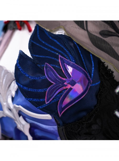 Game Honkai Star Rail Helektra Halloween Cosplay Costume Set
