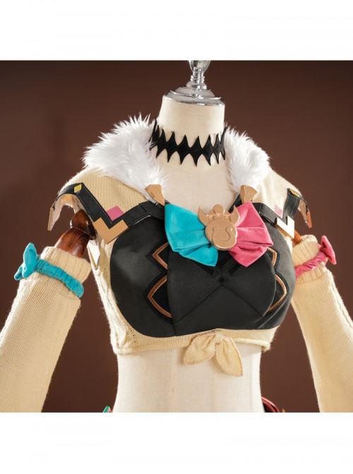 Game Genshin Impact Varesa Halloween Cosplay Costume Set