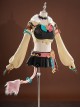 Game Genshin Impact Varesa Halloween Cosplay Costume Set