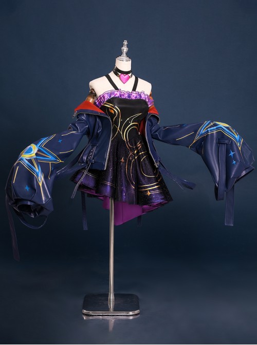 Game Honor Of Kings Shao Siyuan Divination Secret Halloween Cosplay Costume Set