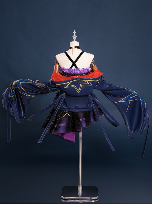 Game Honor Of Kings Shao Siyuan Divination Secret Halloween Cosplay Costume Set