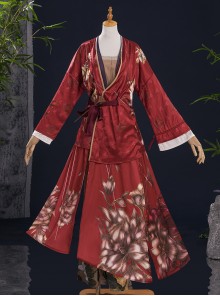 Game Where Winds Meet Han Xiang Xun Halloween Cosplay Costume Set