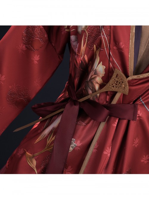 Game Where Winds Meet Han Xiang Xun Halloween Cosplay Costume Set