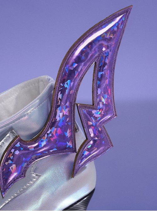 Game Honor Of Kings A Ke Butterfly Dance Skin Halloween Cosplay Accessories High Heel Shoes