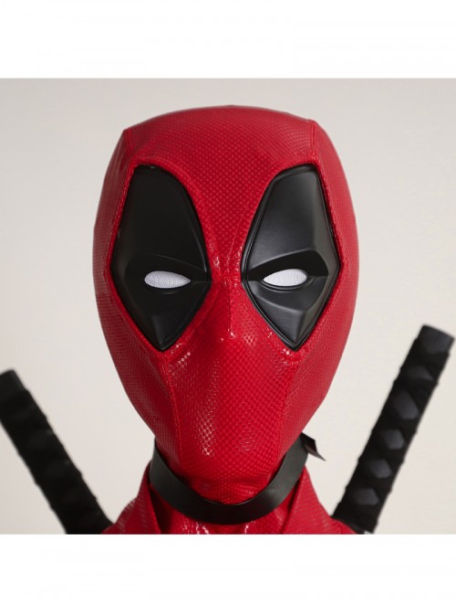 Movie Deadpool & Wolverine Female Deadpool Upgraded Version Halloween Cosplay Costume Set Without Shoes And Props