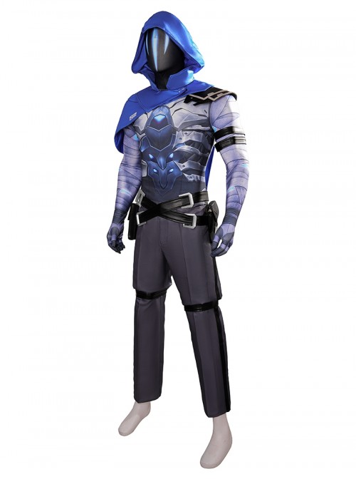 Game Valorant Omen Halloween Cosplay Costume Set Without Shoes