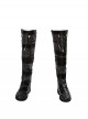 Game Valorant Omen Halloween Cosplay Accessories Black Boots