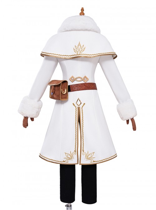 The Legend Of Zelda Breath Of The Wild Princess Zelda Winter Outfit Halloween Cosplay Costume Set