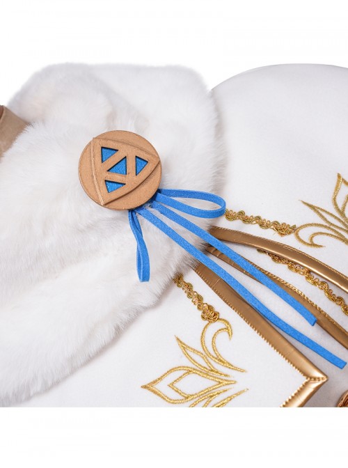 The Legend Of Zelda Breath Of The Wild Princess Zelda Winter Outfit Halloween Cosplay Costume Set