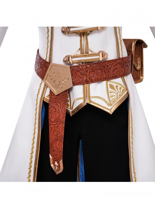 The Legend Of Zelda Breath Of The Wild Princess Zelda Winter Outfit Halloween Cosplay Costume Set