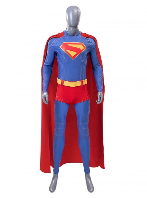 Superman Legacy Superman High End Version Halloween Cosplay Costume Set Without Shoes