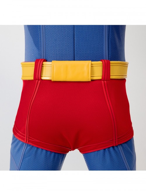 Superman Legacy Superman High End Version Halloween Cosplay Costume Set Without Shoes
