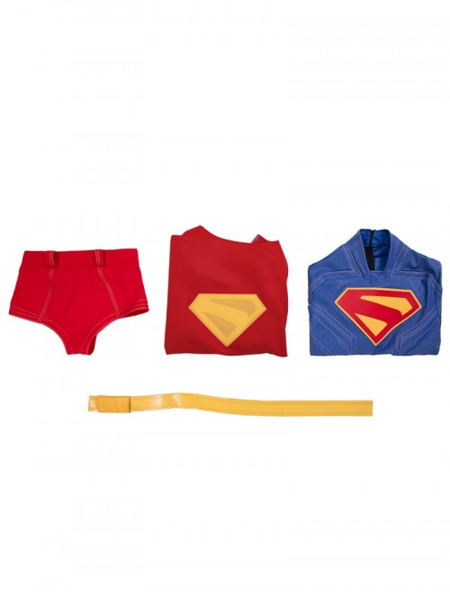 Superman Legacy Superman High End Version Halloween Cosplay Costume Set Without Shoes