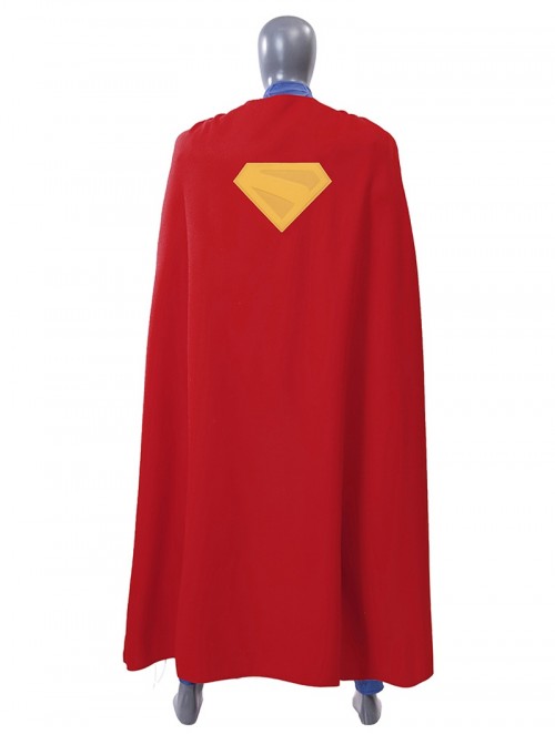 Superman Legacy Superman High End Version Halloween Cosplay Costume Set Without Shoes