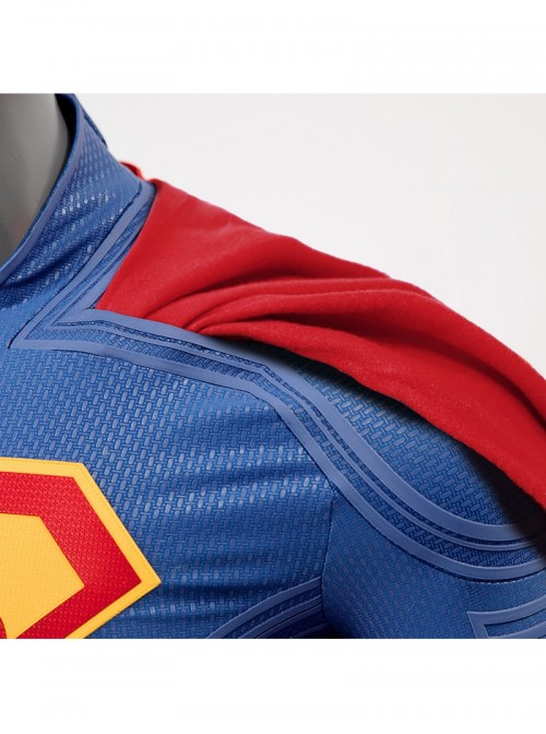 Superman Legacy Superman High End Version Halloween Cosplay Costume Set Without Shoes