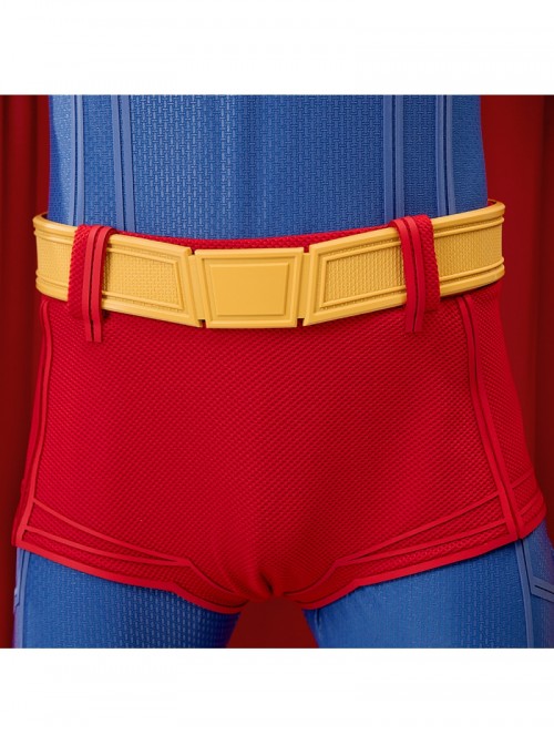 Superman Legacy Superman High End Version Halloween Cosplay Costume Set Without Shoes