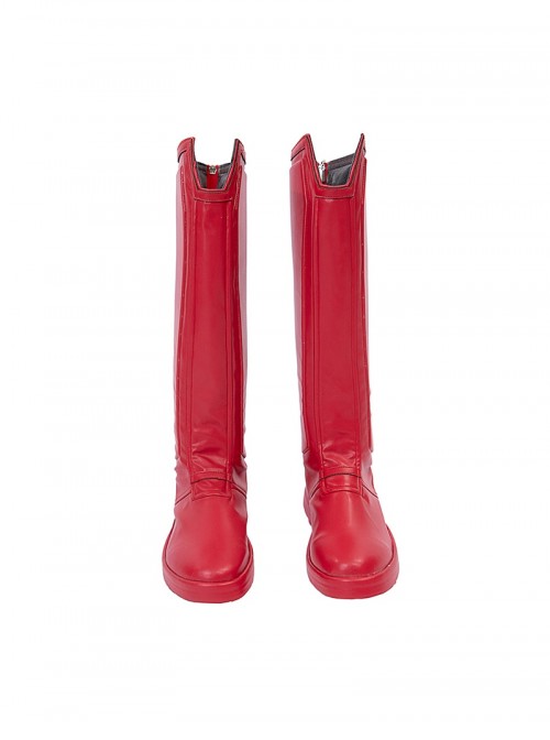 Superman Legacy Superman High End Version Halloween Cosplay Accessories Red Boots