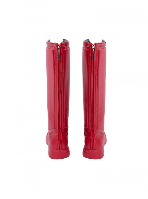 Superman Legacy Superman High End Version Halloween Cosplay Accessories Red Boots