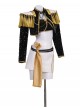 Animated Movie KPop Demon Hunters Mira Golden Black Performance Outfit Halloween Cosplay Costume Set Without Shoes