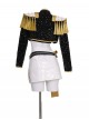 Animated Movie KPop Demon Hunters Mira Golden Black Performance Outfit Halloween Cosplay Costume Set Without Shoes