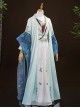 Game Where Winds Meet Cao Jing Guanyin Halloween Cosplay Costume Set
