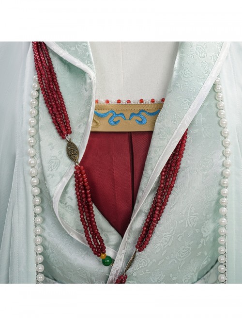Game Where Winds Meet Cao Jing Guanyin Halloween Cosplay Costume Set