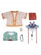 Game Where Winds Meet Xiaofu Halloween Cosplay Costume Set