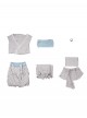 Game Where Winds Meet Bai Qianye Halloween Cosplay Costume Set