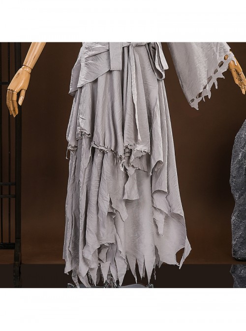 Game Where Winds Meet Bai Qianye Halloween Cosplay Costume Set