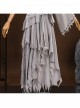 Game Where Winds Meet Bai Qianye Halloween Cosplay Costume Set
