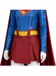 Movie Superman Legacy Supergirl Bodysuit Halloween Cosplay Costume Set Without Shoes And Coat