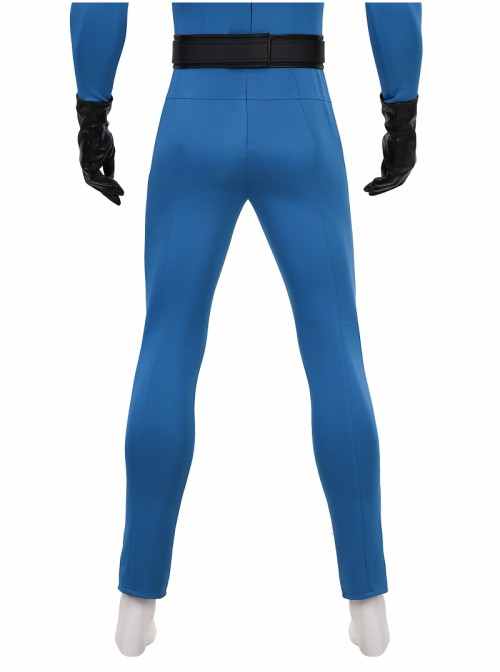The Fantastic Four First Steps The Fantastic Four Classic Battle Suit Halloween Cosplay Costume Set Without Shoes