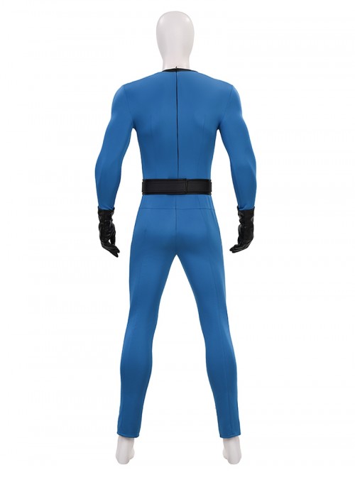The Fantastic Four First Steps The Fantastic Four Classic Battle Suit Halloween Cosplay Costume Set Without Shoes