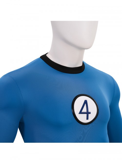 The Fantastic Four First Steps The Fantastic Four Classic Battle Suit Halloween Cosplay Costume Set Without Shoes