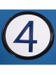 The Fantastic Four First Steps The Fantastic Four Classic Battle Suit Halloween Cosplay Costume Set Without Shoes