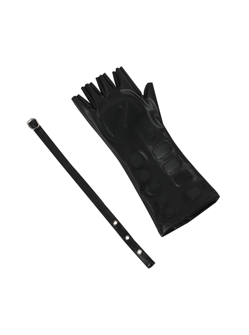 Final Fantasy XV Noctis Lucis Caelum Halloween Cosplay Accessories Black Glove And Belt