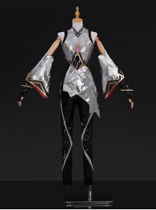 Game Honor Of Kings Jing Original Skin Halloween Cosplay Costume Set