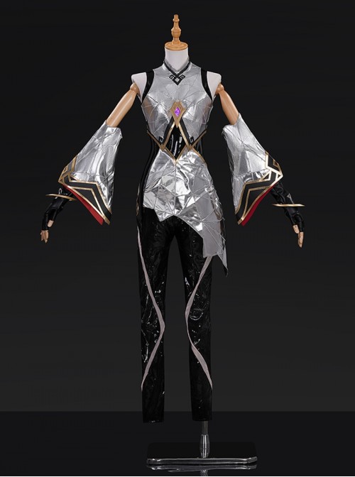 Game Honor Of Kings Jing Original Skin Halloween Cosplay Costume Set