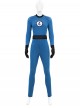 The Fantastic Four First Steps Invisible Woman Classic Battle Outfit Halloween Cosplay Costume Set Without Shoes