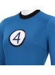 The Fantastic Four First Steps Invisible Woman Classic Battle Outfit Halloween Cosplay Costume Set Without Shoes