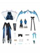 Game Honkai Star Rail Cerydra Halloween Cosplay Costume Set