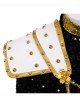 Animated Movie KPop Demon Hunters Zoey Golden Black Performance Outfit Halloween Cosplay Costume Set Without Shoes