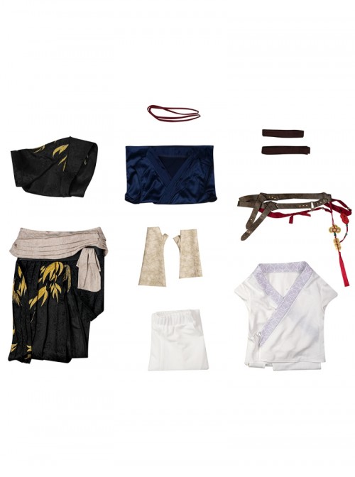 Game Where Winds Meet Shen Jue Player Young Mistress Initial Halloween Cosplay Costume Set