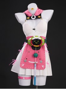 Game Zenless Zone Zero Alice Thymefield Sea of Thyme Summer Outfit Halloween Cosplay Costume Set
